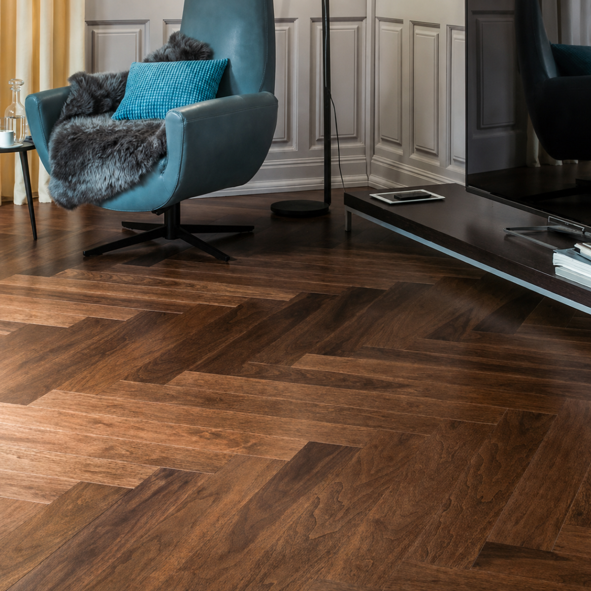 Parquet noyé