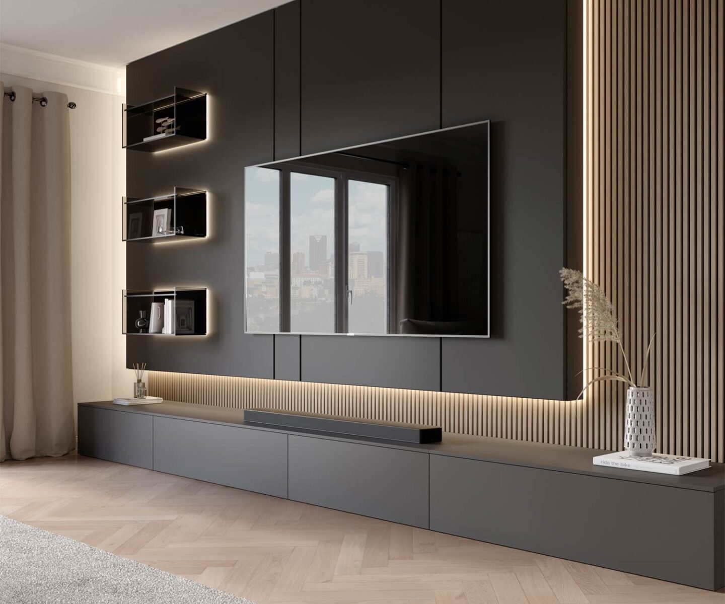 Modern TV unit