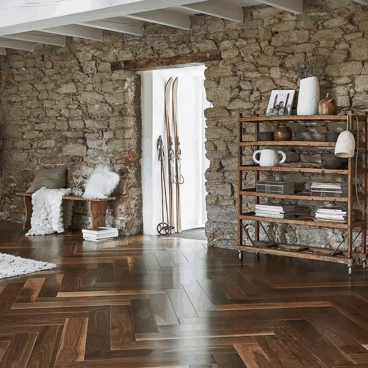 Parquet noyé