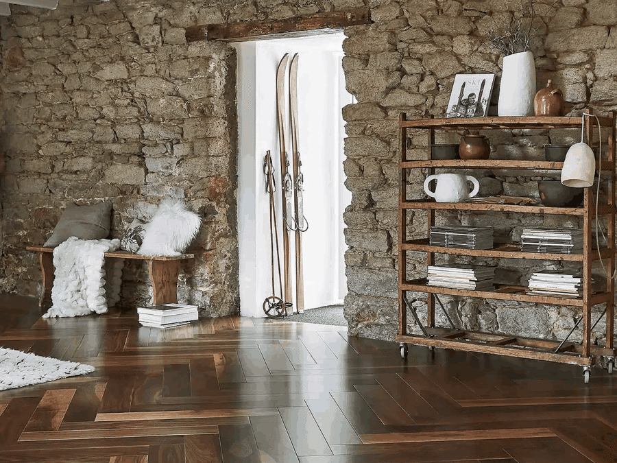 Parquet noyé